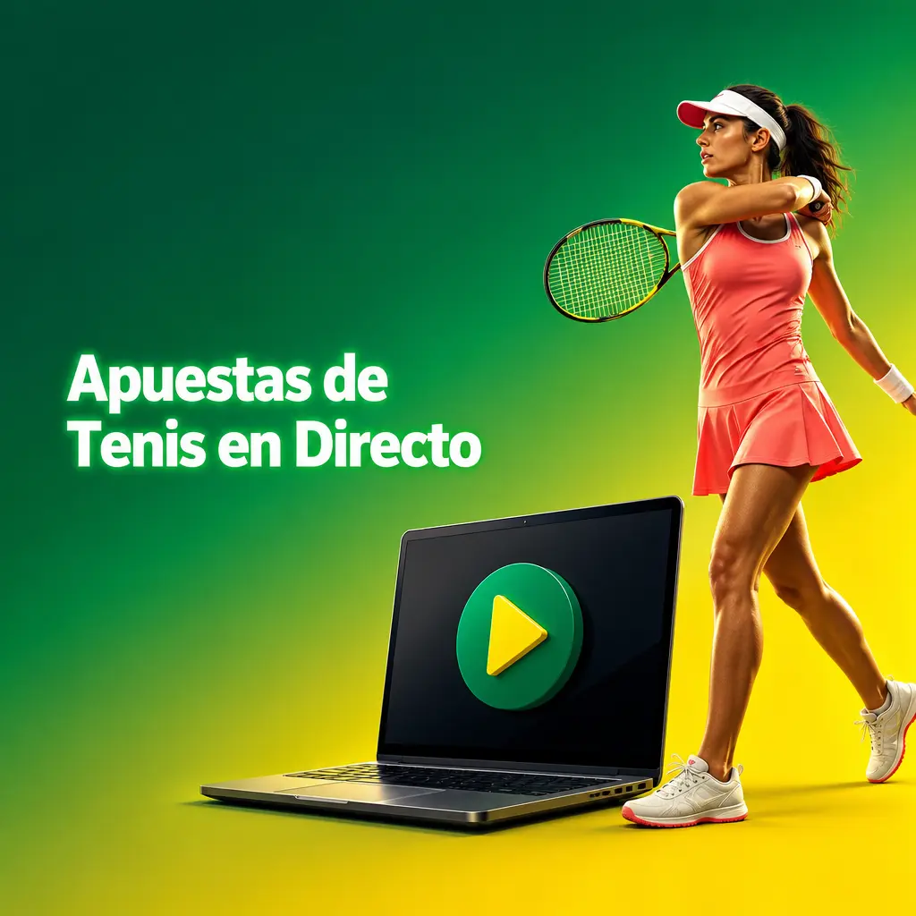 Apuestas de tenis en directo en Bet365 con cuotas actualizadas, estadísticas en vivo y retransmisión de partidos ATP y WTA.