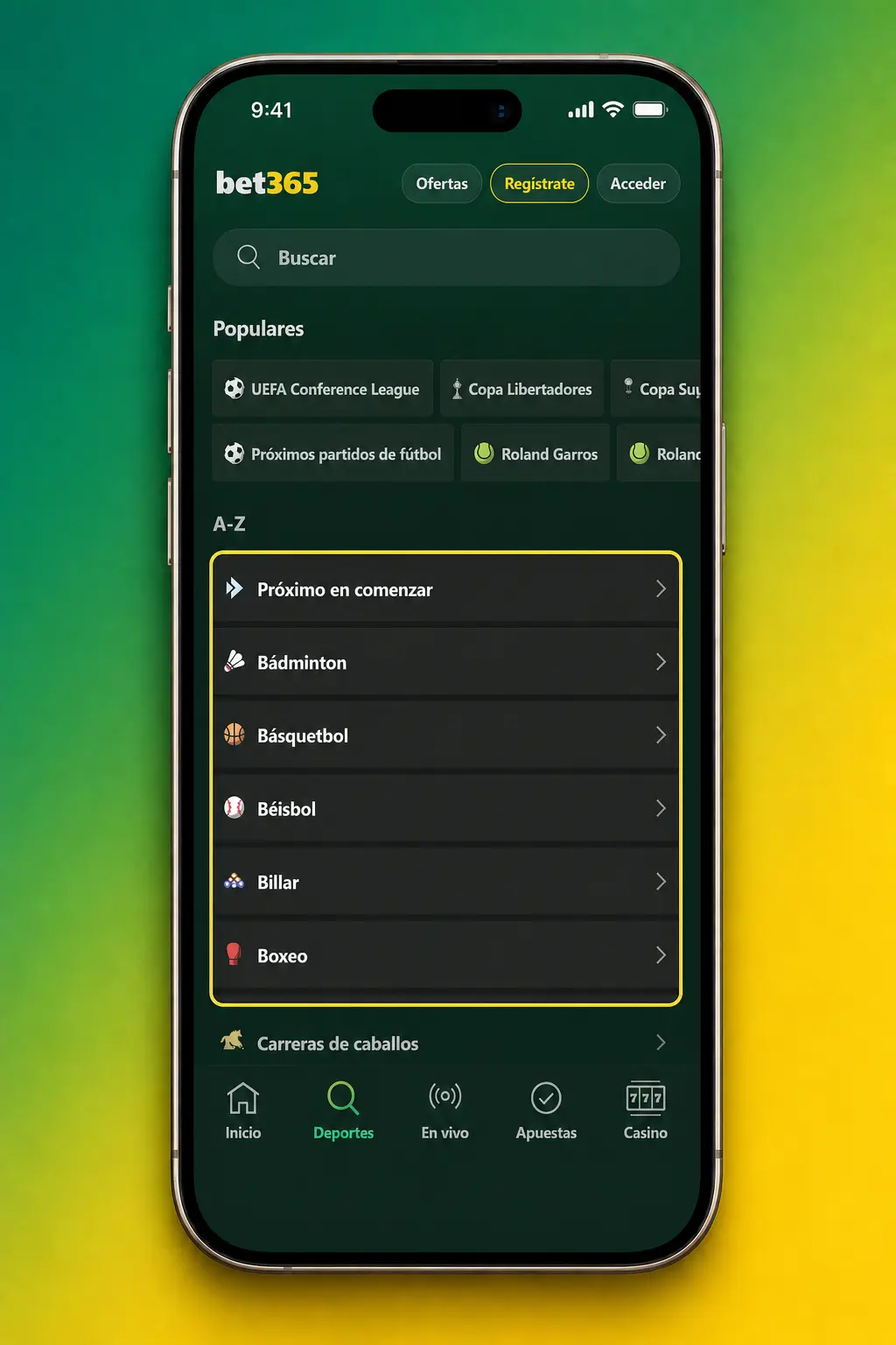 Pasos para registrarte y apostar en esports con Bet365: verificación, depósito y elección de juego