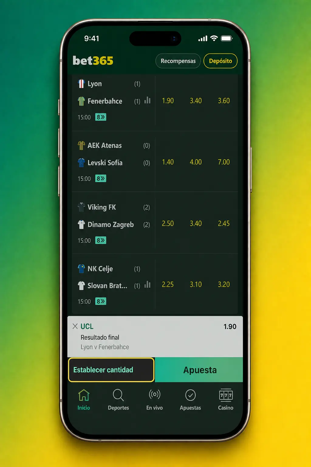 Pasos para registrarte y apostar en esports en Bet365: datos, verificación, depósito y elección de título