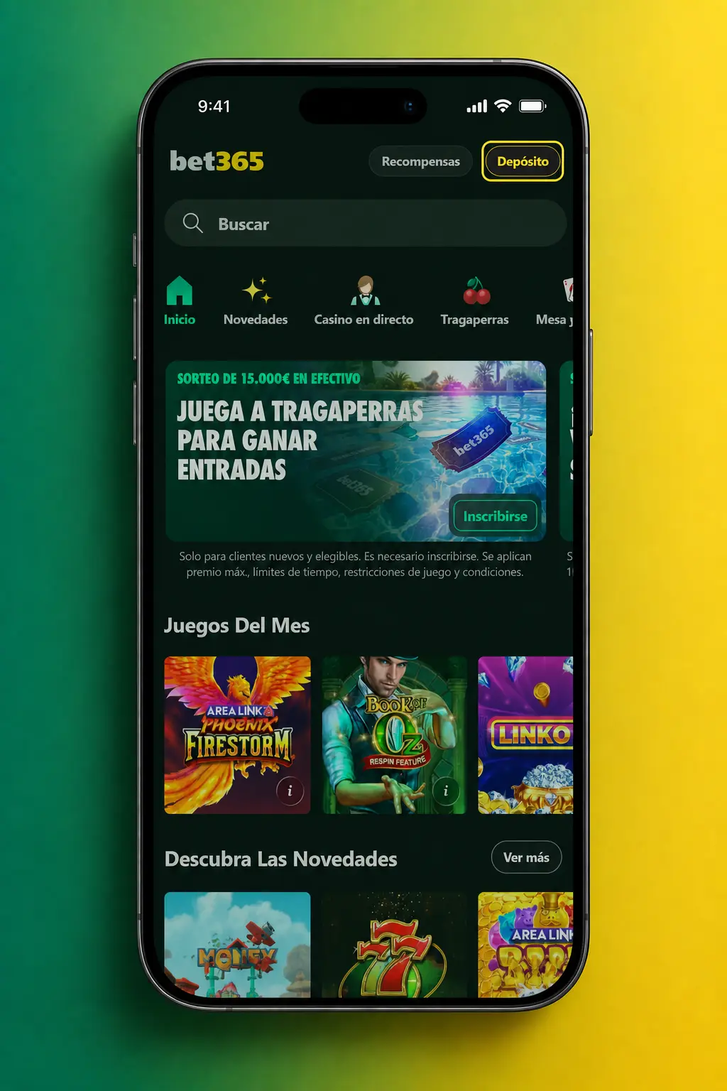 Guía paso a paso para jugar a las tragaperras en Bet365: iniciar sesión, elegir juego y girar los carretes.