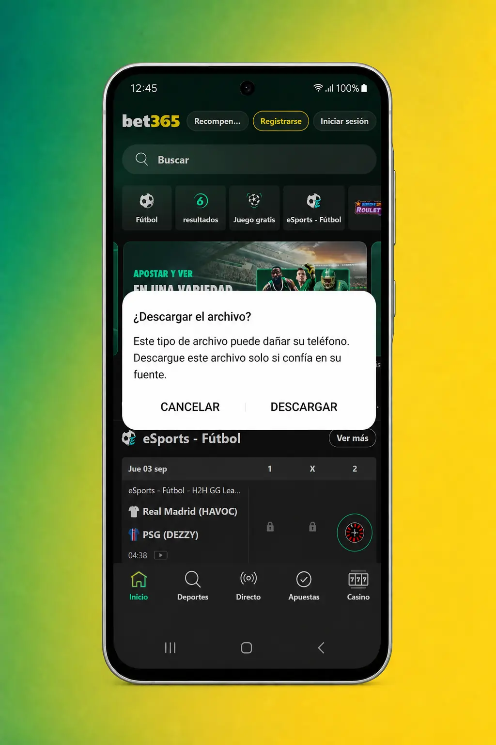 Pasos para descargar e instalar la app APK de Bet365 en dispositivos Android