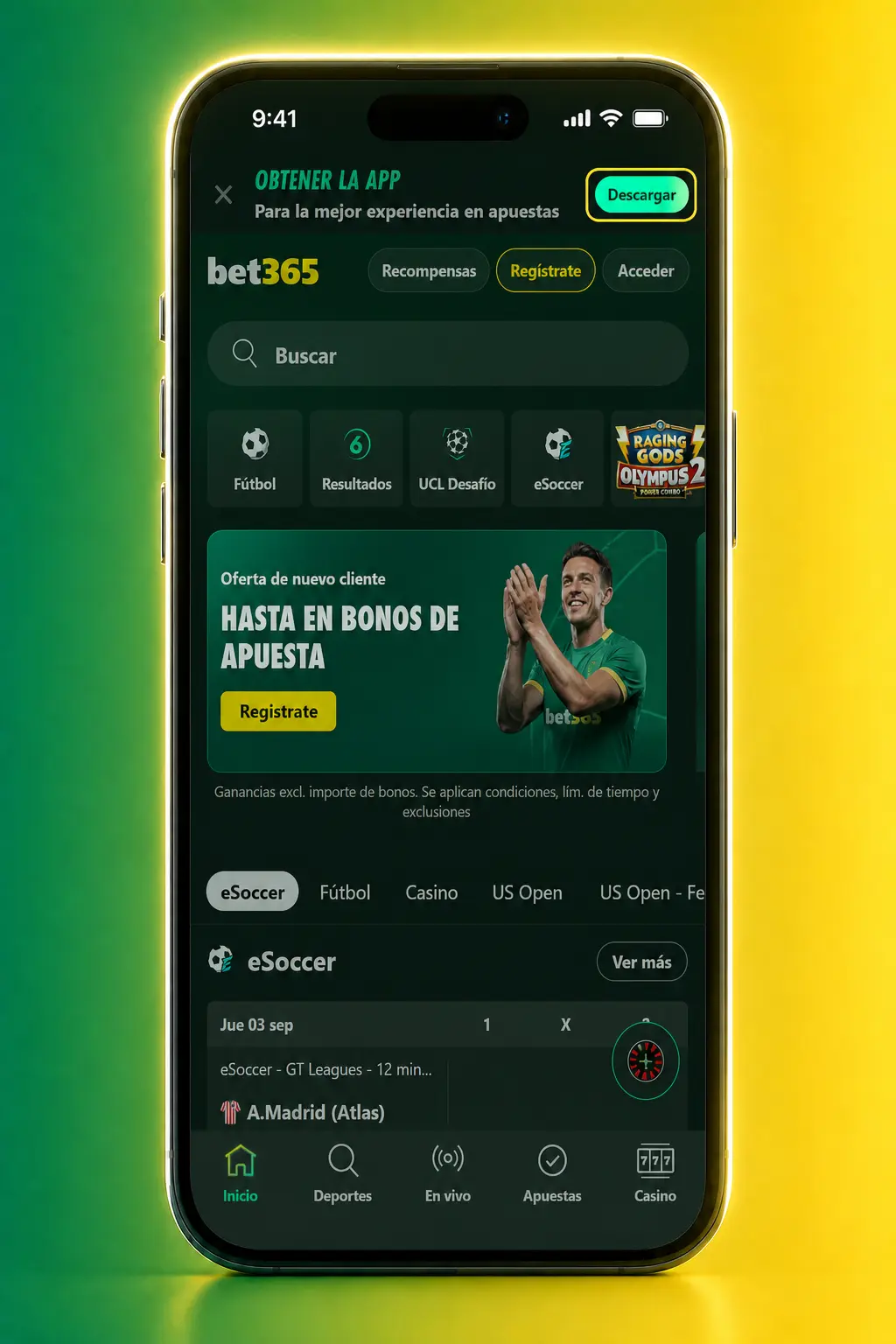 Descarga e instalación de la app de Bet365 para iPhone desde la App Store en pocos pasos