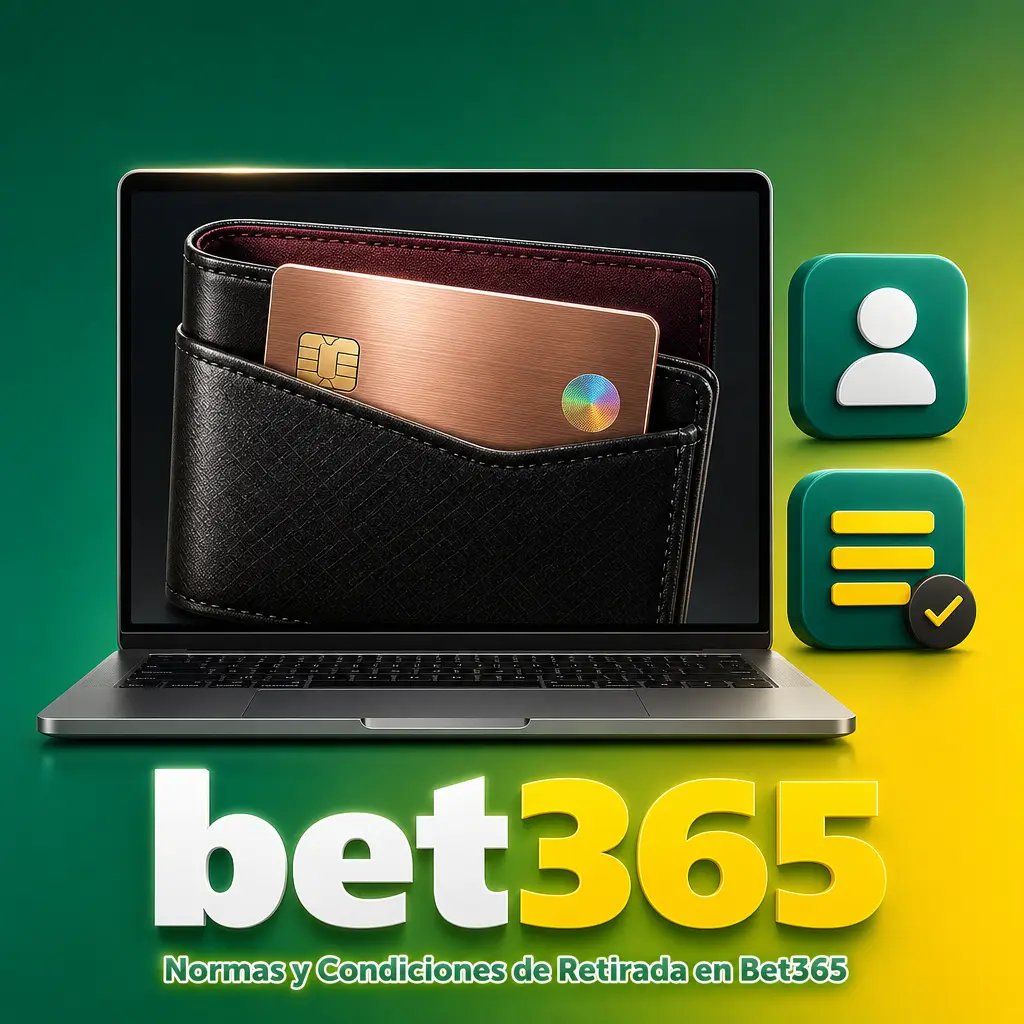 Normas y condiciones de retirada en Bet365: verificación de identidad, mismo método de pago y saldo disponible sin bloqueos.